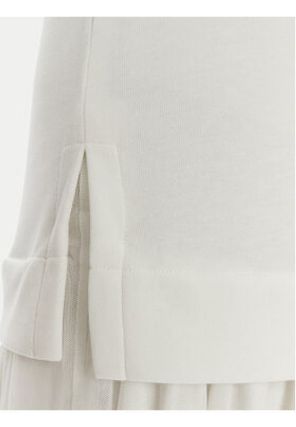 JOOP! Sukienka codzienna 58 253JE58Taren 30047770 Écru Regular Fit. Okazja: na co dzień. Materiał: syntetyk. Typ sukienki: proste. Styl: casual