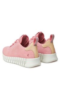 ecco - ECCO Sneakersy Gruuv W 21820361129 Różowy. Kolor: różowy. Materiał: skóra, nubuk #6