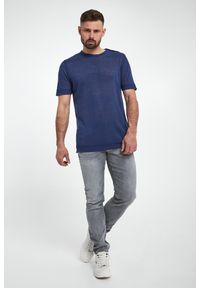 Liu Jo - Sweter męski lniany LIU JO. Materiał: len