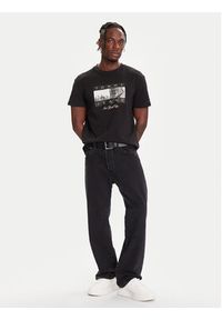 Tommy Jeans T-Shirt DM0DM22464 Czarny Regular Fit. Kolor: czarny. Materiał: bawełna #2