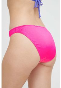 Hollister Co. figi kąpielowe kolor różowy. Kolor: różowy. Materiał: materiał #3