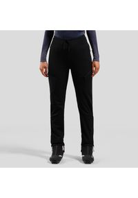 Odlo - Spodnie wiatroodporne damskie ODLO Zeroweight Windproof X Warm Pants Regular. Kolor: czarny. Sezon: zima. Sport: narciarstwo #1