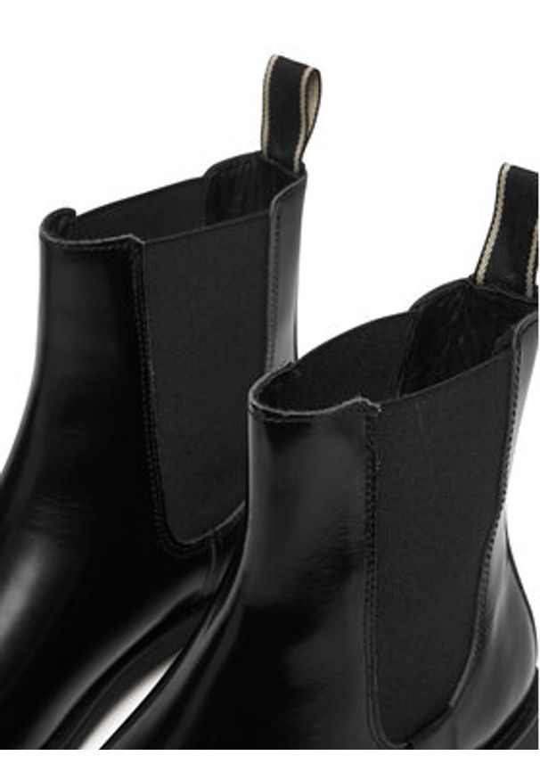 GANT - Gant Sztyblety 31551126 Czarny. Kolor: czarny. Materiał: skóra