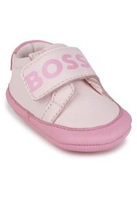BOSS - Boss Kapcie J99121 Różowy. Kolor: różowy #2