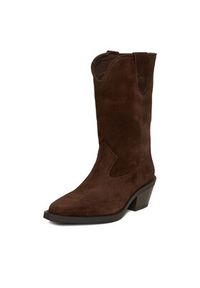 Badura Kowbojki EO-CAMILA-5031 Brązowy. Kolor: brązowy. Materiał: skóra, zamsz #2