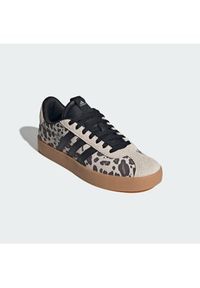 Adidas - adidas Sneakersy Vl Court 3.0 Shoes KI2689 Beżowy. Kolor: beżowy. Materiał: zamsz, skóra #5