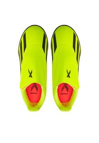 Adidas - adidas Buty X Crazyfast Club Hook-and-Loop Turf IF0713 Żółty. Kolor: żółty. Materiał: skóra #3