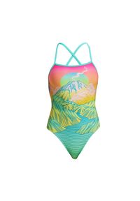 FUNKITA - Strój pływacki jednoczęściowy damski Funkita Strapped In One Piece. Kolor: wielokolorowy