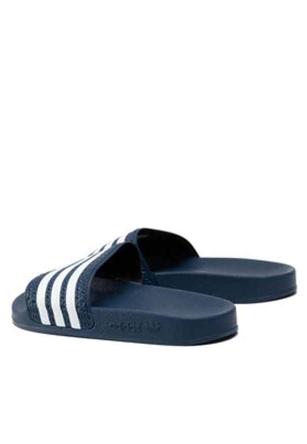 Adidas - adidas Klapki adilette 288022 Granatowy. Kolor: niebieski. Materiał: syntetyk