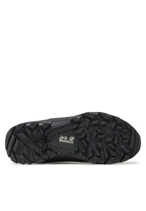 Jack Wolfskin Trekkingi Everquest Texapore Mid M 4053611 Czarny. Kolor: czarny. Materiał: nubuk, skóra. Sport: turystyka piesza