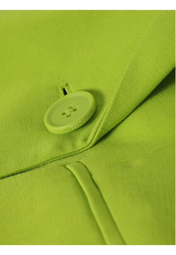 Tatuum Marynarka Ada T2406.021 Zielony Regular Fit. Kolor: zielony. Materiał: wiskoza