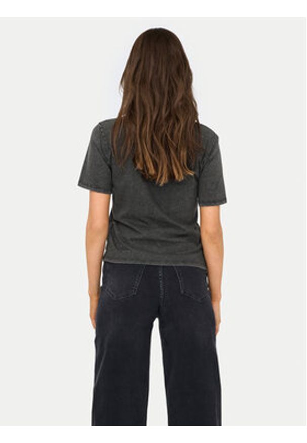 only - ONLY T-Shirt Lucy 15346786 Szary Regular Fit. Kolor: szary. Materiał: bawełna