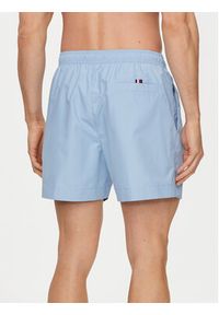 TOMMY HILFIGER - Tommy Hilfiger Szorty kąpielowe UM0UM03258 Niebieski Regular Fit. Kolor: niebieski. Materiał: syntetyk