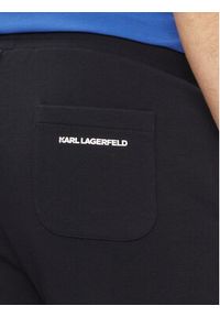 Karl Lagerfeld - KARL LAGERFELD Szorty sportowe 705032 542900 Granatowy Regular Fit. Kolor: niebieski. Materiał: bawełna. Styl: sportowy #4