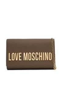 Love Moschino - LOVE MOSCHINO Torebka JC4103PP1OKD0203 Brązowy. Kolor: brązowy. Materiał: skórzane #4