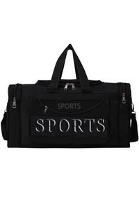 PELLUCCI - Pellucci Torba podróżna duża 20l sportowa treningowa bagaż - wysyłamy czarną. Kolor: czarny. Styl: sportowy #1