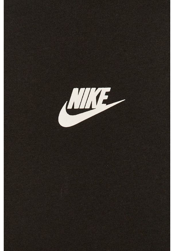 Nike Sportswear - T-shirt. Okazja: na co dzień. Kolor: czarny. Wzór: nadruk. Styl: casual