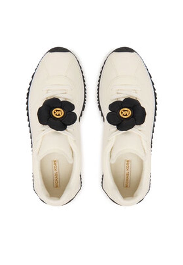 MICHAEL Michael Kors Sneakersy Rhodes 43T6RHFS1L Kremowy. Kolor: kremowy. Materiał: skóra