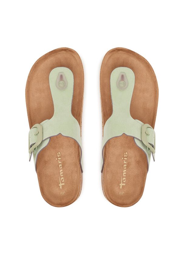 Japonki Tamaris. Kolor: zielony