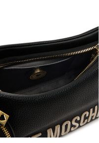 Love Moschino - LOVE MOSCHINO Torebka JC4104PP1NLT1000 Czarny. Kolor: czarny. Materiał: skórzane #4