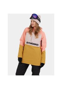 FUNDANGO - Anorak Damski Fundango Birch ECO Logo. Kolor: różowy. Sezon: zima. Sport: narciarstwo