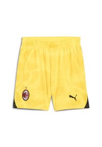 Puma - Młodzieżowe szorty bramkarskie AC Milan 24/25 PUMA Yellow Blaze Pelé. Kolor: żółty