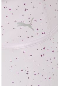 Puma legginsy treningowe Stardust Crystalline damskie kolor fioletowy wzorzyste. Kolor: fioletowy. Materiał: skóra, materiał #4