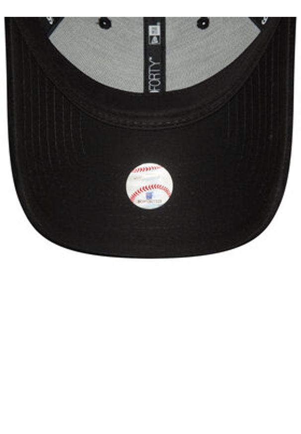 New Era Czapka z daszkiem Velour Midi New York Yankees 9FORTY 60580759 Czarny. Kolor: czarny. Materiał: poliester, materiał