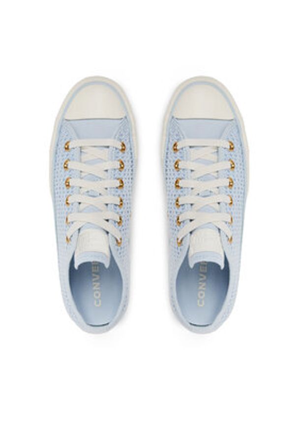 Converse Trampki A14977C Niebieski. Kolor: niebieski. Materiał: materiał