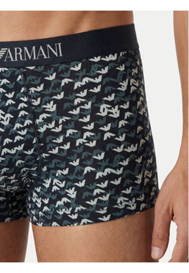 Emporio Armani Underwear Bokserki EM000232 AF19051 FB076 Granatowy. Kolor: niebieski. Materiał: bawełna