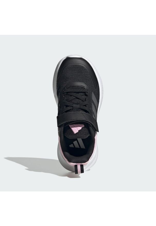Adidas - Buty dla dzieci Fortarun 4.0. Zapięcie: pasek. Kolor: wielokolorowy, różowy, czarny, szary