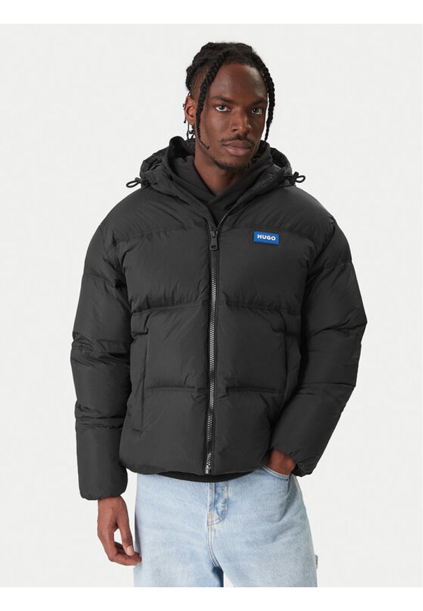 Hugo - HUGO Kurtka zimowa Bodo 50546652 Czarny Regular Fit. Kolor: czarny. Materiał: syntetyk. Sezon: zima