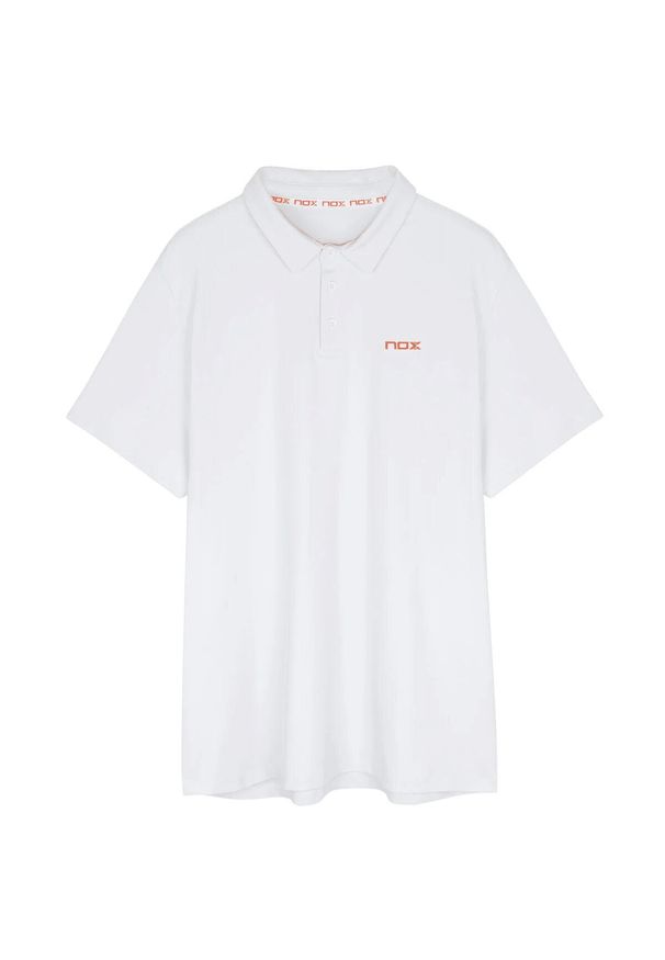 NOX - Polo Nox Team. Typ kołnierza: polo. Kolor: biały