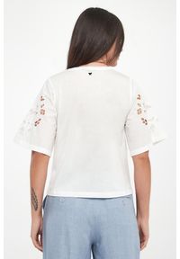 Weekend Max Mara - T-shirt damski ażurowy Targa WEEKEND MAX MARA. Wzór: ażurowy #2