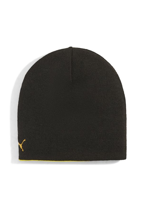 Puma - Czapka dwustronna Borussia Dortmund PUMA Faster Yellow Black. Kolor: czarny, wielokolorowy, żółty. Sezon: zima