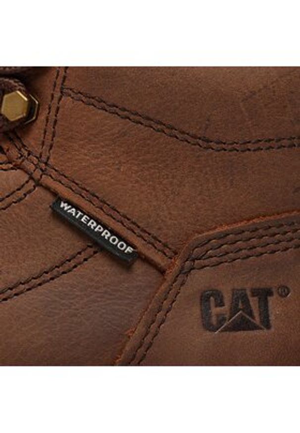 CATerpillar Trapery Modulate P725406 Brązowy. Kolor: brązowy. Materiał: skóra