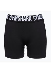 GYM SHARK - Spodenki treningowe damskie Gymshark Fit. Kolor: czarny