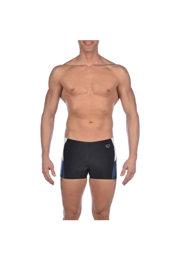 Kąpielówki bokserki męskie na basen Arena Ren Short Shark. Kolor: czarny, szary, biały, wielokolorowy