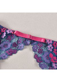 Intica - Bielizna z balkonetką i pasem z ozdobnym wykończeniem Najda. Kolor: wielokolorowy. Materiał: materiał, skóra #9