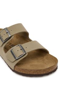 Birkenstock Klapki Arizona 1032830 Khaki. Kolor: brązowy. Materiał: skóra #2