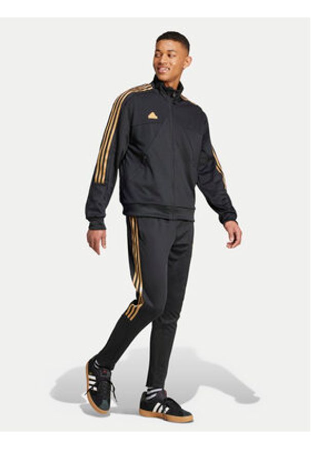 Adidas - adidas Bluza House of Tiro Nations IW8866 Czarny Loose Fit. Kolor: czarny. Materiał: bawełna, syntetyk