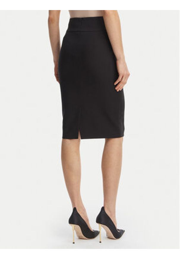 Rinascimento Spódnica ołówkowa CFC0128651003 Błękitny Regular Fit. Kolor: czarny. Materiał: syntetyk