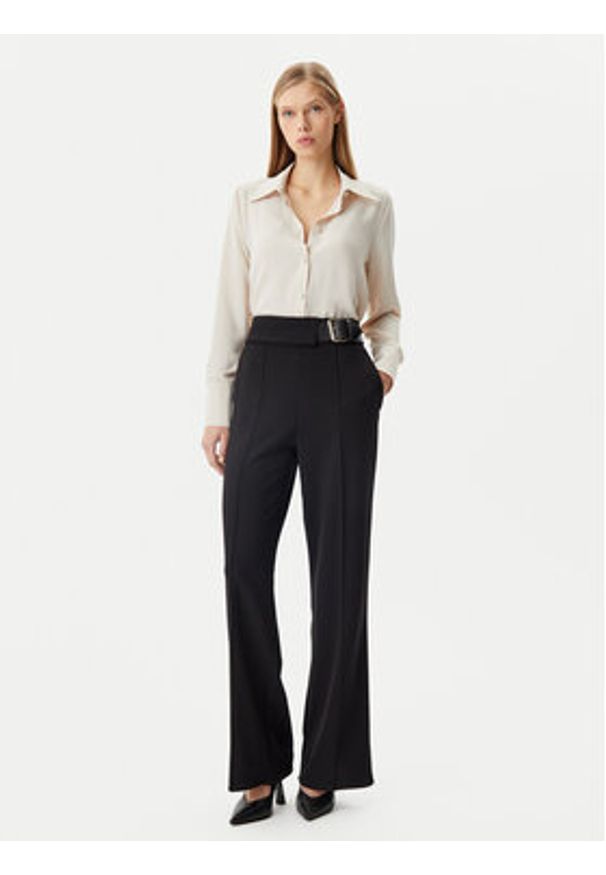 Rinascimento Spodnie materiałowe CFC0122936003 Czarny Regular Fit. Kolor: czarny. Materiał: syntetyk