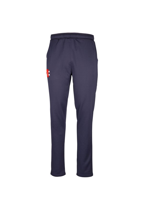 GRAY-NICOLLS - Dziecięce spodnie dresowe do treningu Gray-Nicolls Pro Performance. Kolor: niebieski. Materiał: dresówka. Sport: fitness