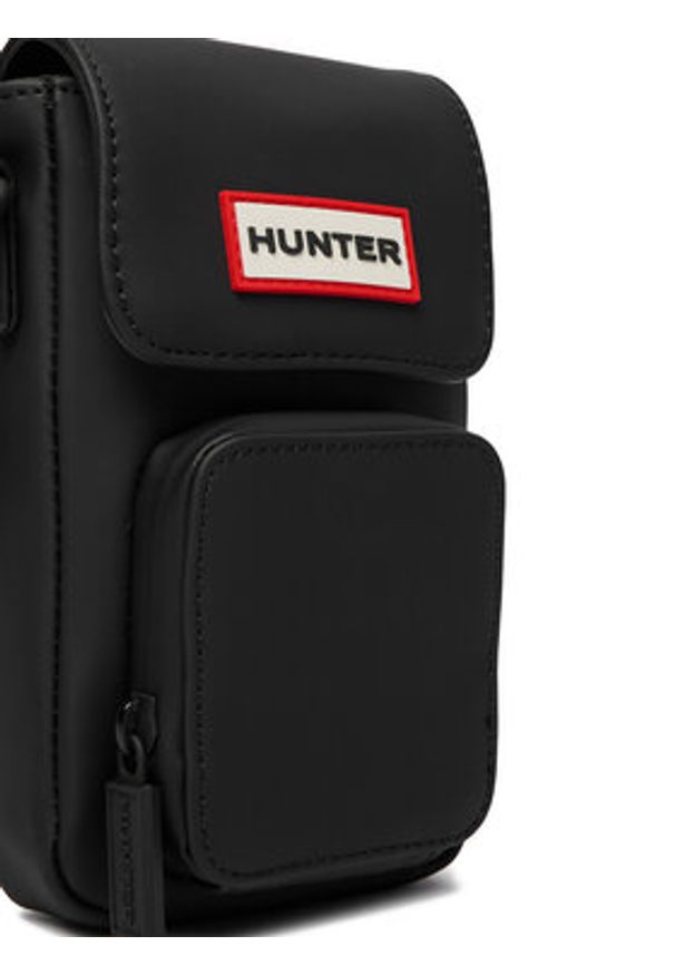 Hunter Saszetka C-HTR-B-015-08 Czarny. Kolor: czarny. Materiał: syntetyk