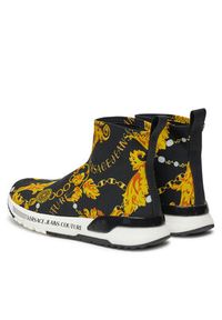 Versace Jeans Couture Sneakersy Dynamic 77VA3SA4 Czarny. Kolor: czarny. Materiał: materiał #4