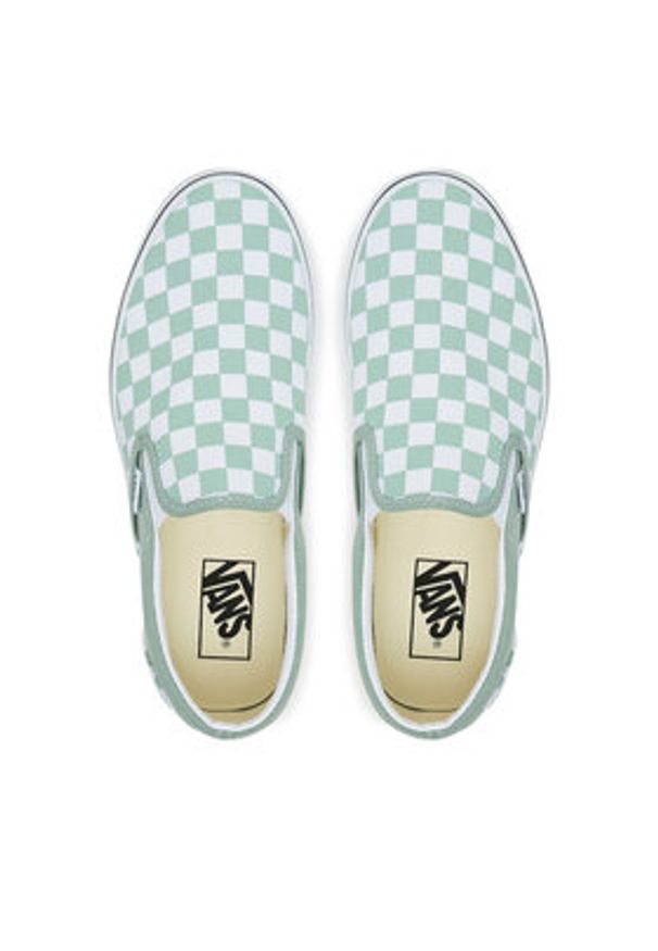 Vans Tenisówki Old Skool VN000D6YEMW1 Zielony. Kolor: zielony. Materiał: materiał