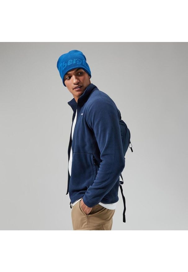 Bluza polarowa męska Berghaus Prism Micro PT InterActive. Kolor: niebieski. Materiał: polar. Sport: turystyka piesza