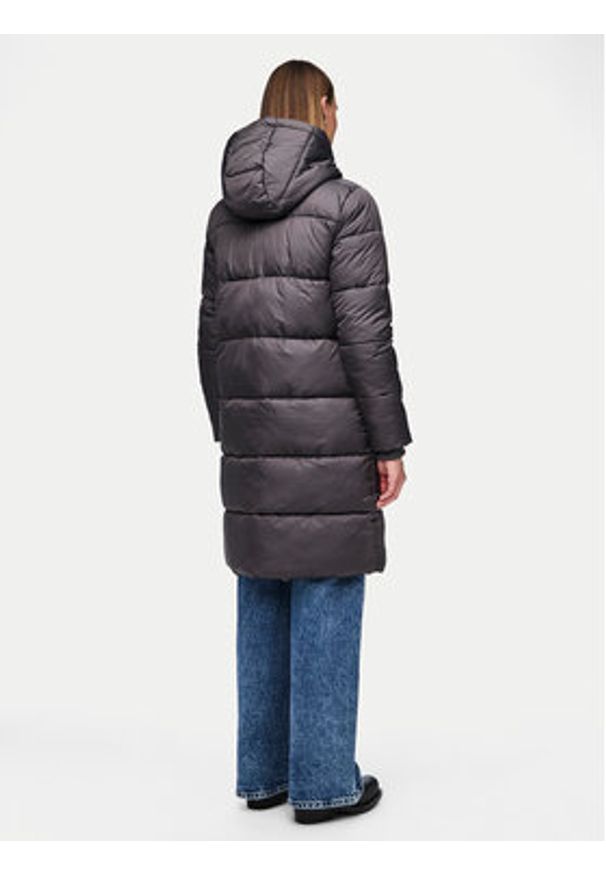 Pieces Płaszcz zimowy 17115627 Szary Regular Fit. Kolor: szary. Materiał: syntetyk. Sezon: zima