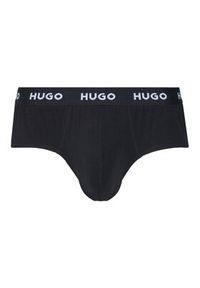 Hugo - HUGO Komplet 3 par slipów 50532570 Czarny. Kolor: czarny. Materiał: bawełna #6